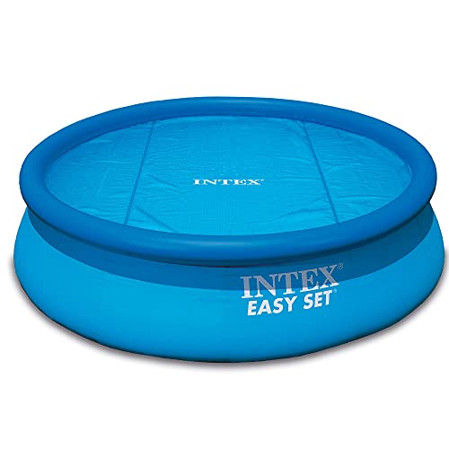 Intex Solar Cover Pool - Solarabdeckplane - Ø 549 cm - Für Easy Set und Frame Pool, Blau, 60x40x48 cm, 29025