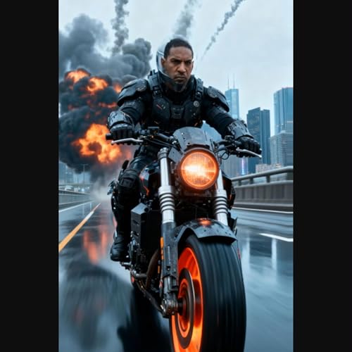 Man on fire