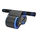 Gavigain Abdominal Wheels Roller, Abdominal Fitness Equipment for Home Gym Workout Double Round Abdominal Wheels Roller Exercise Equipment (Black Blue)