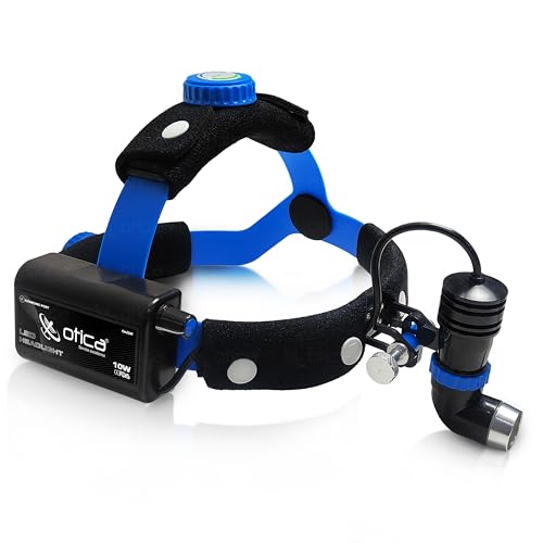 Image of OTICA 10 Watt ENT Surgical LED Headlight for Doctors Hospital and Multi Purpose (Adjustable Focus of Light)