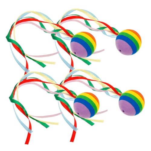 Adornos de antena de coche tipo toppers de bolas de cinta para el exterior del vehículo, 4 uds
