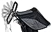 BOB Revolution PRO Jogging Stroller - Up to 75 Pounds - UPF 50+ Canopy - Easy Fold - Adjustable Handlebar with Hand Brake, Black