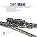 Jeremywell #35H Heavy Duty Roller Chain 10 Feet + 1 Master Link