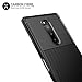 Olixar for Sony Xperia 1 Carbon Fiber Case - Slim Cover TPU Non-Slip - Thin Protective Cover - Shockproof Bumper Drop Protection - Wireless Charging Compatible - Black