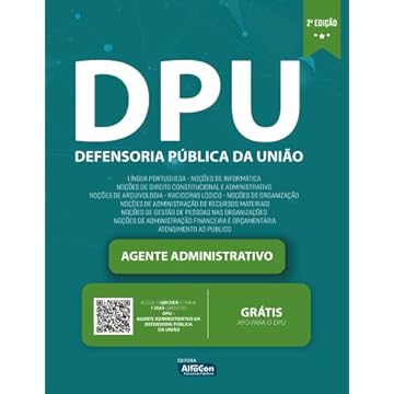 Capa do livro Administrativo - Defensoria Pública da União - DPU