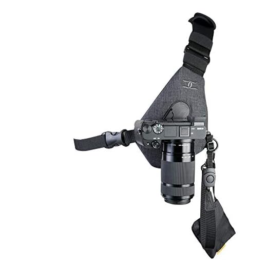 Cotton Carrier Skout Sling Style Harness for One Camera - Grey
