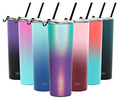 Simple Modern 28oz Classic Tumbler Travel Mug with Clear Flip Lid & Straw