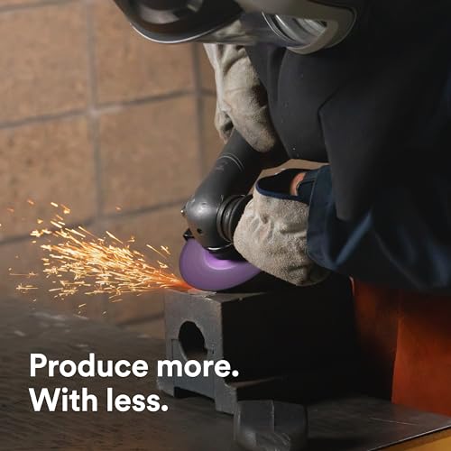 Image of 3M Cubitron 3 Cut and Grind Wheel, 88992, 36+, T27, 7 in x 1 /8 in x 5 /8 in-11, Pack of 10, ANSI, Longer Life, Faster Cut, Back-Gouging, Fillet Weld Removal, Cutting, Grinding