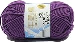 UPSTORE 4 Rolls Comfy Blend Milk Yarn Plain Knitting Wool Soft Caddice Woolen Yarn Hand Spinning Fibre Wool Yarn Crochet Yarn Bulk Starter Kit for Colorful Craft DIY Handcrafts Materials