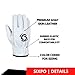 SIXPO Leather Work Gloves Pack of 12 Pairs Warehouse Gardening Construction Gloves for Men Women Goat Skin Working Gloves
