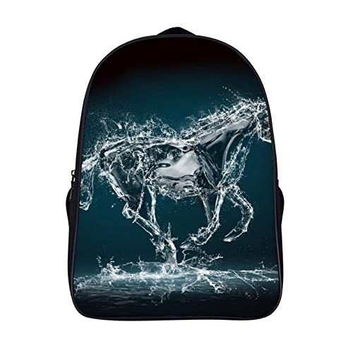 Sac à dos cheval 3D pour soulager le dos des élèves et adultes