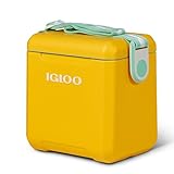 Igloo Yellow 11 Qt Tag Along Too Strapped Picnic Style Cooler