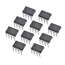 حزمة من 10 رقائق TL072CP DIP8 تأخير تشغيل أمبير مضخم صوت تشيبس IC