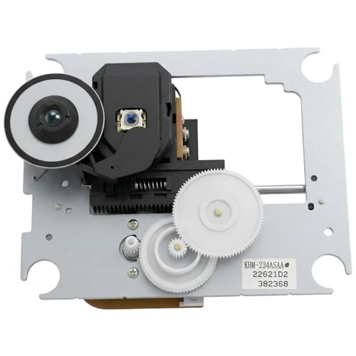 Lumonic Unidad láser KHM234AAA Pieza de repuesto para reproductor de CD I Adecuada para unidades láser de reproductores de CD de Sony, Yamaha Kenwood