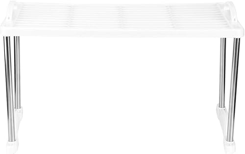 Miniatura 5 de YOUTHINK Estante de almacenamiento plegable, expandible plegable para el hogar, estante organizador de cocina, baño, gabinete