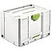 Festool sys-combi 2 Systainer T-LOC – Blanc