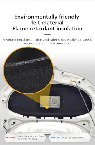 Tapis insonorisant Tesla Model 3 supprimez bruits route capot avant - 6