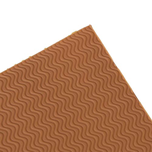 Shoes Sole Repair Rubber Soiling Sheet Shoes Bottom Repairing Material Sheet Rubber Sole Pad Wear-Resistant Pad Sheet for Shoes Repairing(Brown)