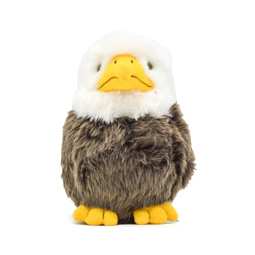 Uixxducc Kuscheltier Adler Plüschtier für Kinder realistischer Plüschadler Spielzeug Wurfkissen weiches Stofftier Puppe Geburtstagsgeschenk