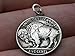 Authentic Buffalo Indian Nickel coin FULL HORN VARIOUS AVAILABALE DATE pendant charm accessories necklace bracelet sterling silver 6 mm jump ring handmade nice gift