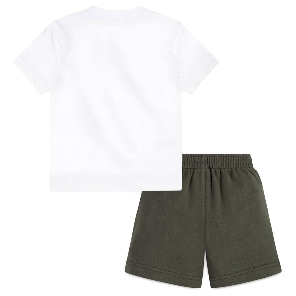 NIKE B Nsw Club Slpty Ft Short Set Cargo 66l775 COMPLETO Bimbo 0-24