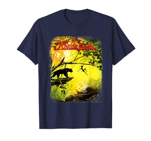 T-shirt Jungle Book Disney XL marine parfait pour un look week-end décontracté