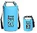 XENOBAG – Bolsa Impermeable – 3 o 20 litros, Dry Bag, Pequeña, Ocean Pack 3 o 20 l, Mochila Impermeable Resistente al Agua, Drybag con Correas Ajustables y Cierre de Seguridad