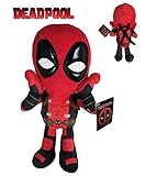 Marvel - Peluche Deadpool Postura Sorpresa 32cm Calidad Super Soft