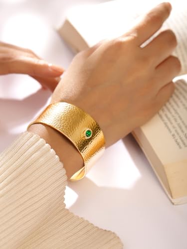 Image of Rubans Cuff Bracelet Stylish Statement Western Jewellery Gift for Women & Girls