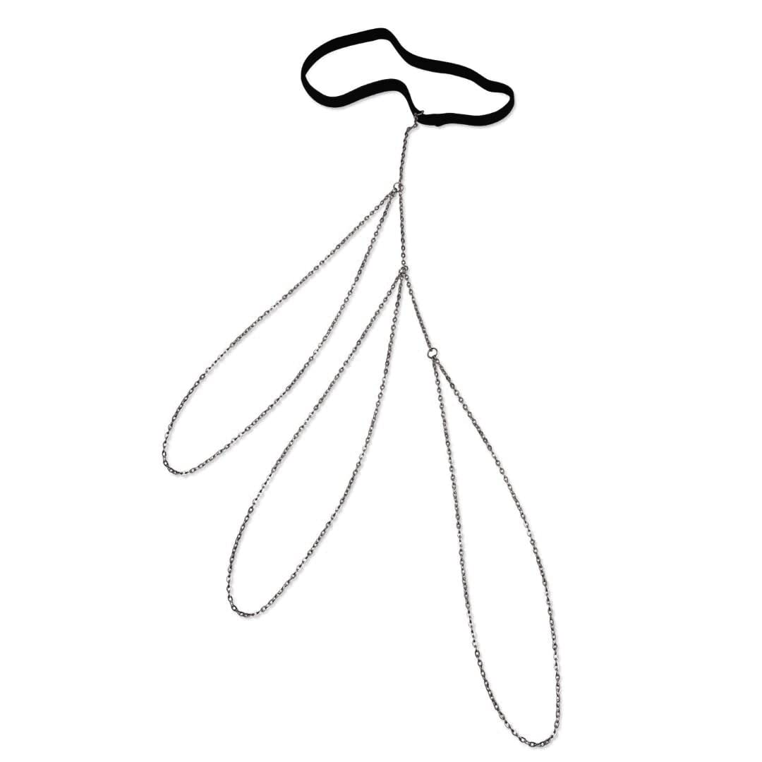 Town Of Trinkets Multi Tassel Celebrity Thigh Chain Leg Chain Jewelry for Women Girls (Silver) (B0B8X4Y8ZZ) Amazon Price History, Amazon Price Tracker