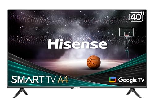 Image of Hisense 40-Inch Class A4 Series FHD 1080p Google Smart TV (40A4K) - DTS Virtual: X, Game & Sports Modes, Chromecast Built-in, Alexa Compatibility, Black