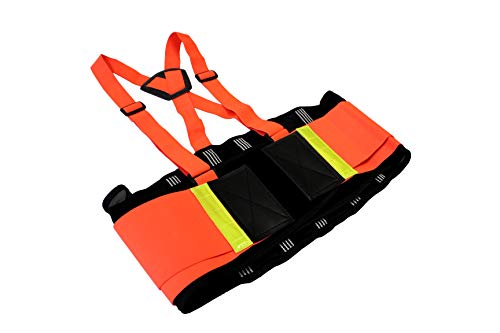 Ader Heavy Duty Adjustable High-Performance Back Support Work Belt, Lifting Belt (XXL)