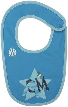 Ensemble Olympique Marseille Ensemble Body + Bavoir Olympique De Marseille Bébé Fille - Collection Officielle, 100% Coton Maillot De Foot Om 2023 2024