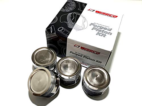 WISECO 1058013 - Pistone battuto, 81,5 mm, 4 pezzi, 1,8 T, 8,5:1, 20 V, Turbo TT S3 A3 A4