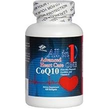 All in 1 Advanced Heart Care CoQ10 Fish Oil Flaxseed Lecithin.