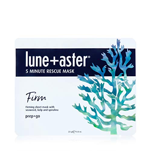 Lune+Aster 5 Minute Rescue Mask - Firm - Restorative Sheet Mask Provides Firming Benefits To Skin In 5-10 Minutes #TOP16