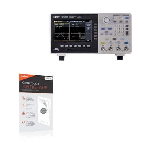 BoxWave Screen Protector Compatible with Owon XDG2035 - ClearTouch Anti-Glare (2-Pack), Anti-Fingerprint Matte Film Skin