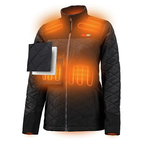 Milwaukee 233B M12 Black Heated Women's Axis Jacket Kit, Size Xlarge Extra Large #TOP2
