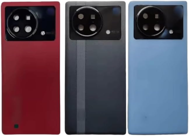 YOOOKOOO Compatible Rear Back Cover for vivo X Fold Plus – Battery Door Housing Replacement Part (Blue)