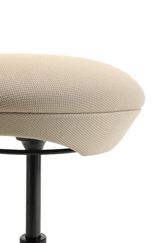 Image of Topstar SITNESS HOP Ergonomic Stool with Three-Dimensional Movement Sitness Technology Made in Germany Colour: Black /Beige
