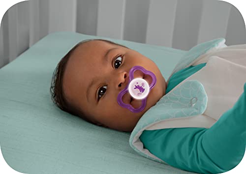 Mam Air Matte Pacifiers, For Sensitive Skin, Best Pacifier For Breastfed Babies, Girl Pacifiers, 16+ Months, 4 Count #TOP6