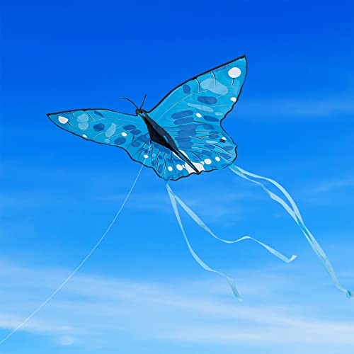 Cometa de Mariposa para niños, fácil de Volar y Montar con Cola Larga y Colorida Familia para Juegos al Aire Libre, Crear Recuerdos Preciosos con Miembros de la Familia Cover