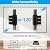 HOME VISION Heavy Duty Full Motion TV Wall Mount Bracket for 48-120 Inch Flat/Curved TVs, 200Lbs Capacity, Low Profile Ultra Slim Design with Swivel/Tilt, Corner Large Dual Arm, Max VESA 2000x600mm