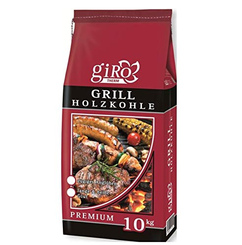 Preisvergleich Produktbild GIRO Premium Grillholzkohle, 10kg