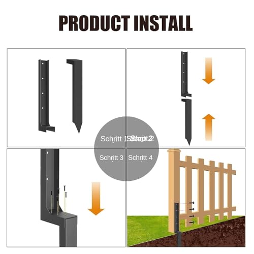 Kit de reparación estructural con picos de metal para arreglar bases hundidas 6