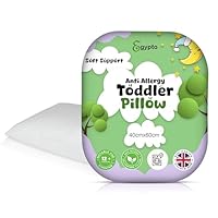 EGYPTO Anti-Allergy Cot Bed Duvet and Pillow Set - Available in 4.5, 7.5 & 9 TOG (120 x 150cm)