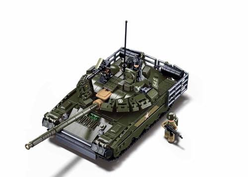 Maqueta militar Sluban T-80BVMS M38-B1178 escala 1:35 réplica coleccionista de 798 piezas