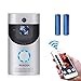 Wireless Smart Doorbell,EwiseeLive WiFi Video Doorbell,720P HD Security Camera with Two-Way Talk &Video,PIR Motion Detection,Night Vision,2 Rechargeable Batteries for iOS Android Google and Smart home
