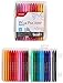 MONAMI Plus Pen 3000 Felt Tip Pens, Fine Point (0.4mm), Coloring/Drawing/Journaling, Assorted Colors, 24-Pack