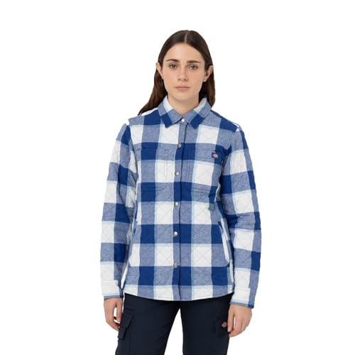 Chemise à capuche en flanelle Dickies premium polaire d'utilité femme